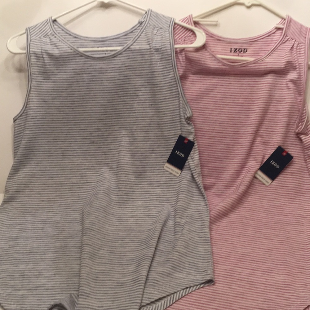 Women’s Izod tanks.